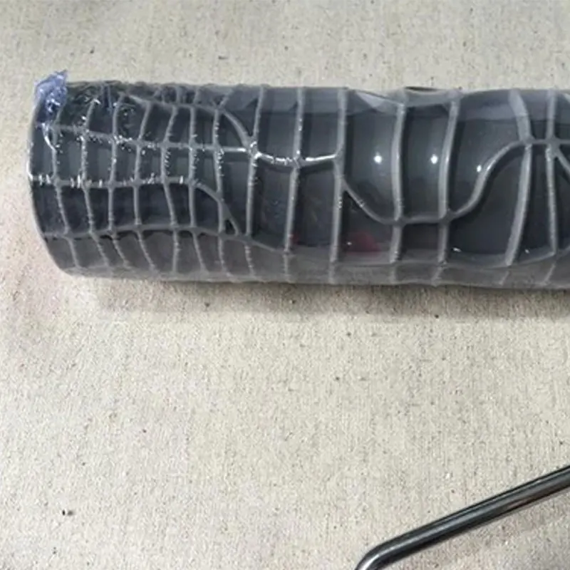 

Pattern Paint Roller 10 Inch Environmental Protection Stamp Decorative Cylinder Imitate Leather Texture Tools EG722T