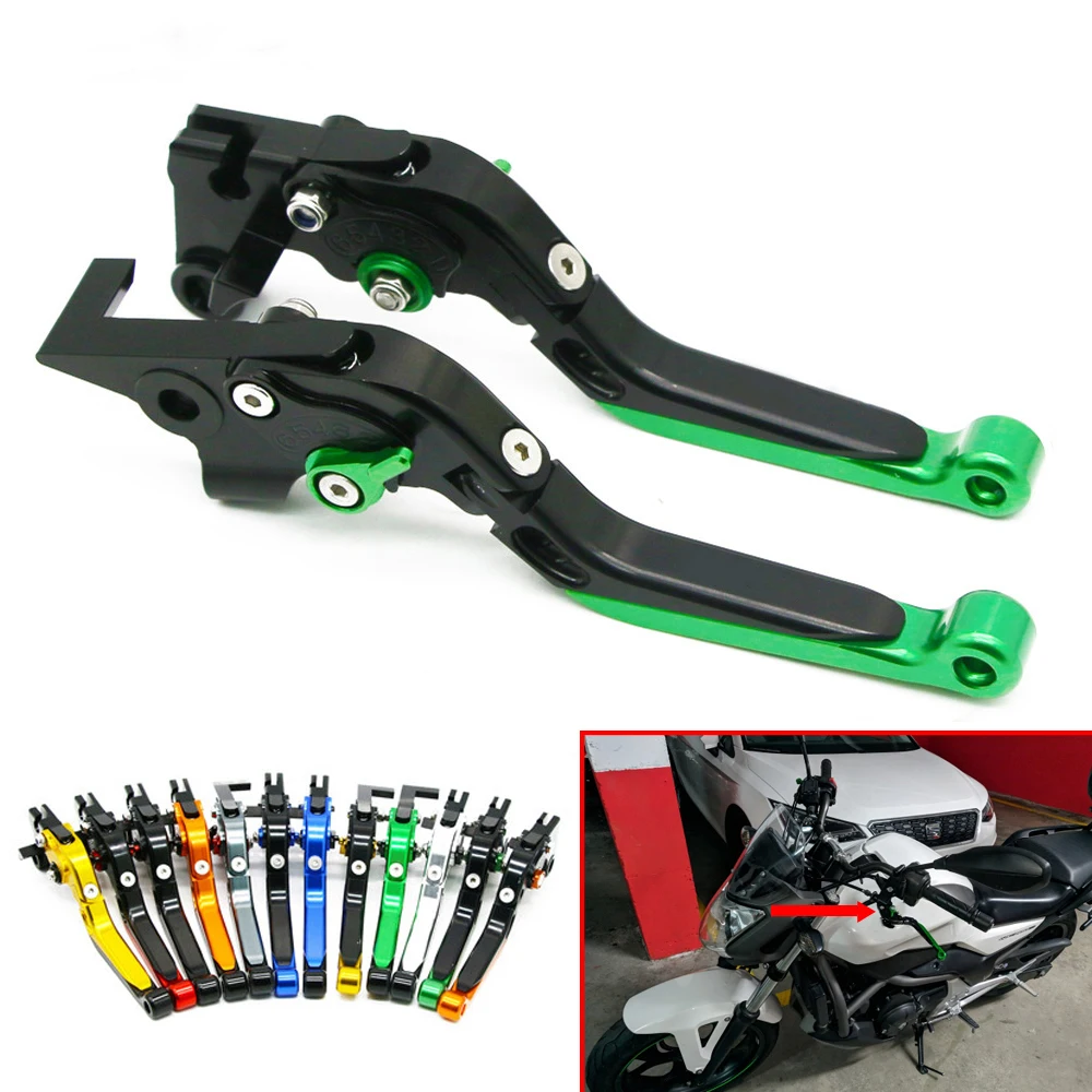 

Регулируемые складные выдвижные рычаги тормоза и сцепления для Kawasaki NINJA650 NINJA 650R 2017-2023