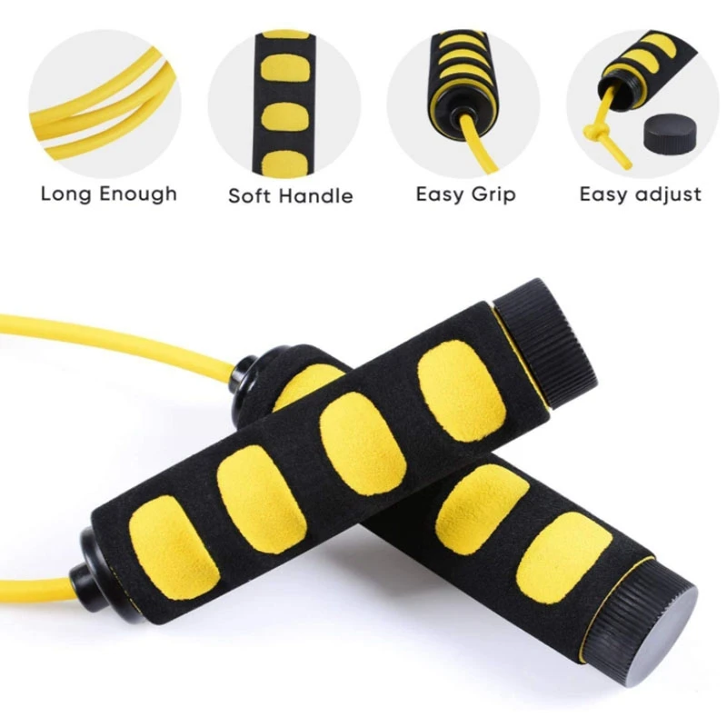 

2 Pack Speed Kids Jump Ropes, Lightweight &Adjustable & Durable Fitness Jumping Rope-for Adult Boxing, Fitness, Workout