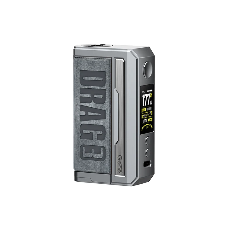 Оригинальный VOOPOO Drag 3 Mod 177W TC MOD Type-C 510 Thread Питание от двойной батареи 18650
