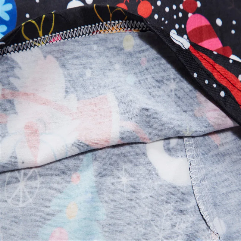 Платье для мамы и дочки семейная одежда наряды ребенка на Рождество девочек с