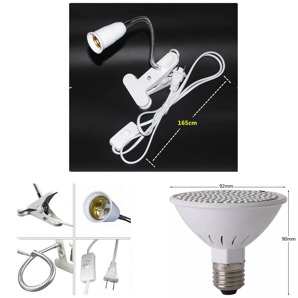 Синий и красный светодиодный светильник для лечения акне терапевтический