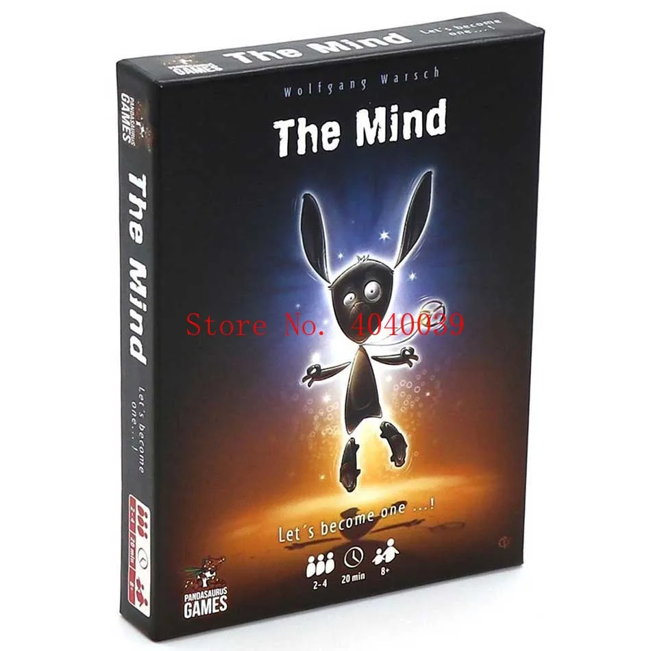 Игра-Головоломка The Mind карточка-головоломка игра карточка для настольных игр