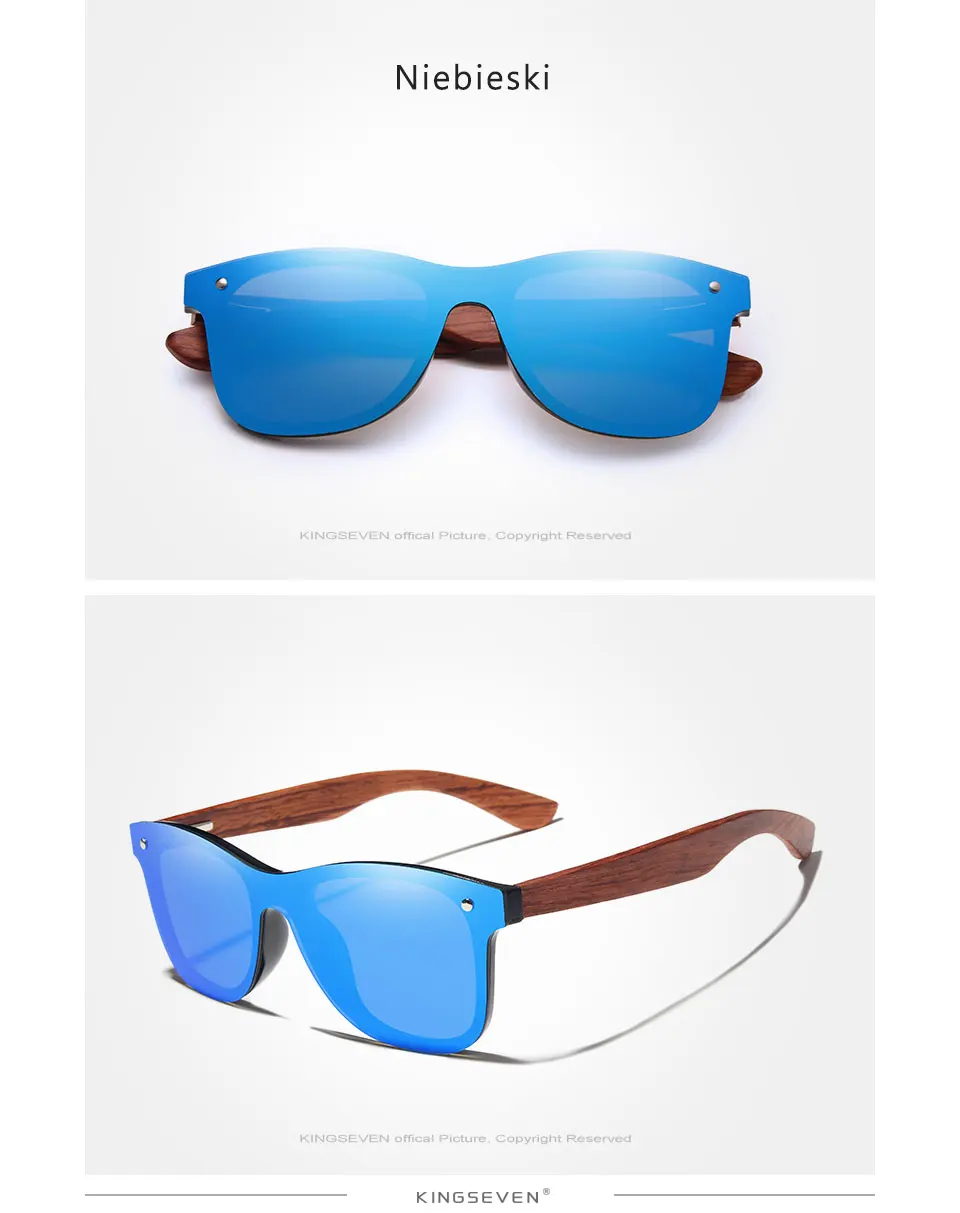 Натуральные деревянные солнечные очки мужские поляризованные солнцезащитные