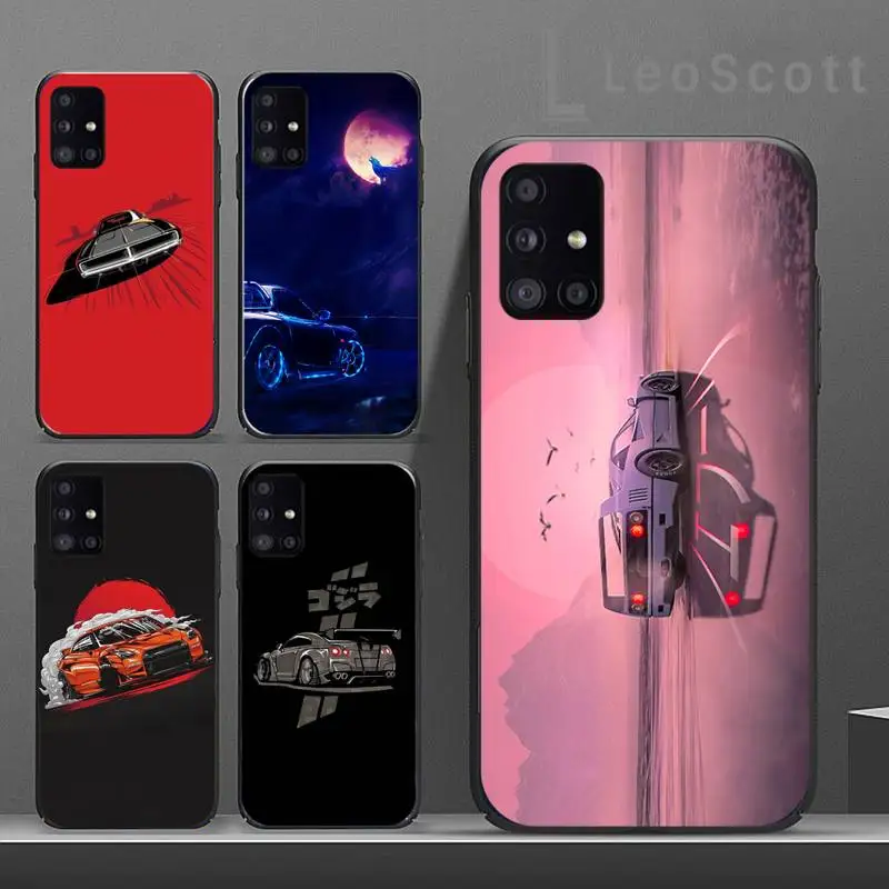

Anime cool sports car Phone Cases For Samsung A40 A50 A51 A71 A20E A20S S8 S9 S10 S20 Plus note 20 ultra 4G 5G
