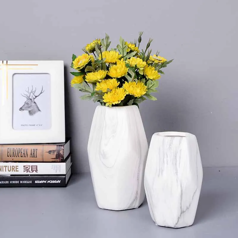 Современный минималистичный скандинавский стиль Геометрическая оливковая ваза