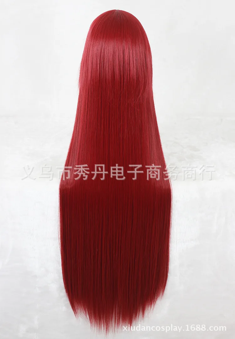 Женский парик для косплея макизе курису из белых ворот 100 см/39 дюймов ролевые игры