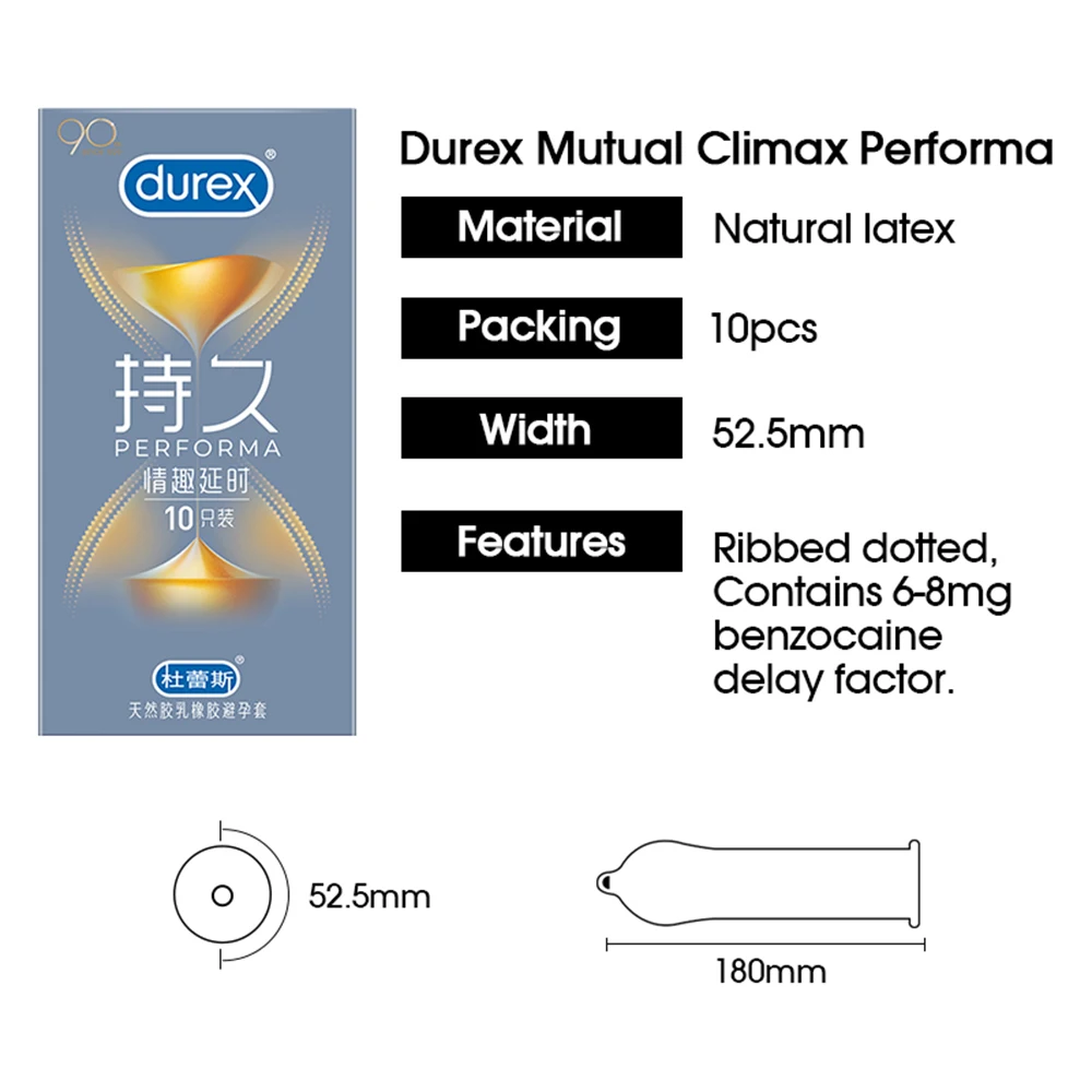 Презервативы Durex с точками в рубчик 10 шт. |