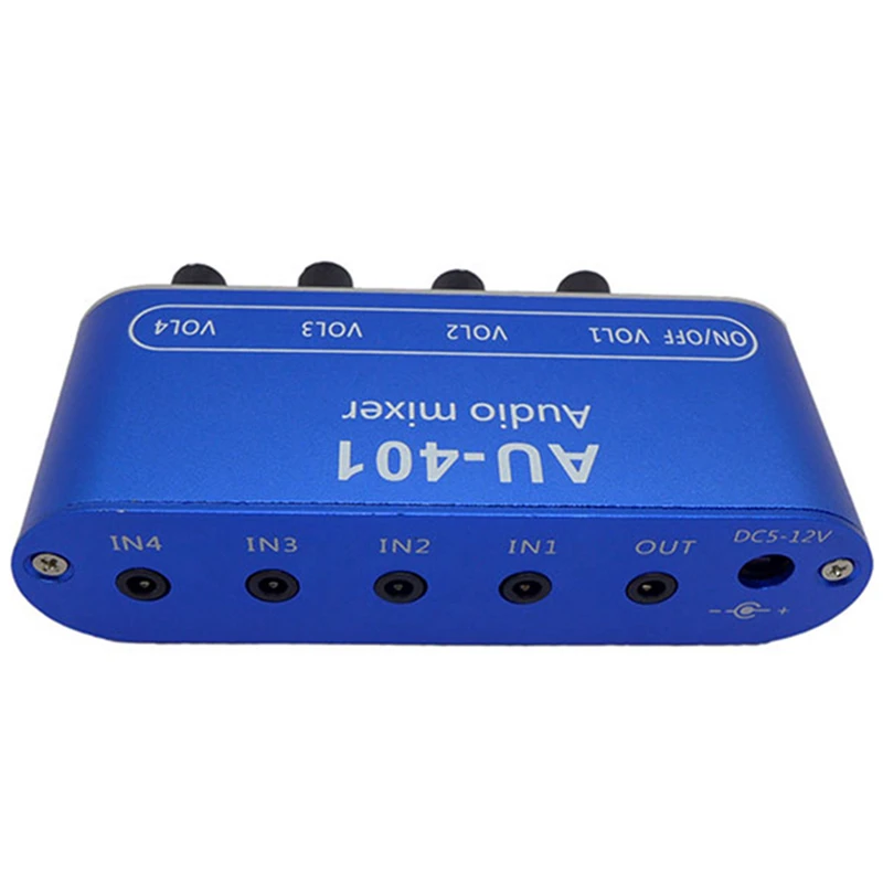 Стерео микшер (4 Вход 1 Выход) индивидуально контролирует доска & адаптер USB 3 0 до 2 5