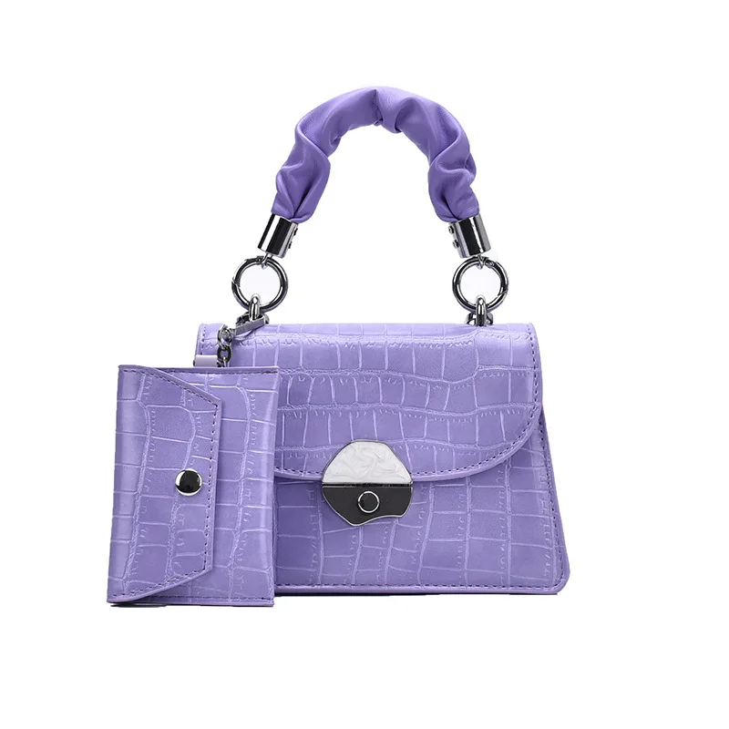 

Chic Women Handbags PU Leather Shoulder Bag Korean Messenger Bag For Girl Mini Shopping Tote Small Flap Fashion Zipper Woman Bag