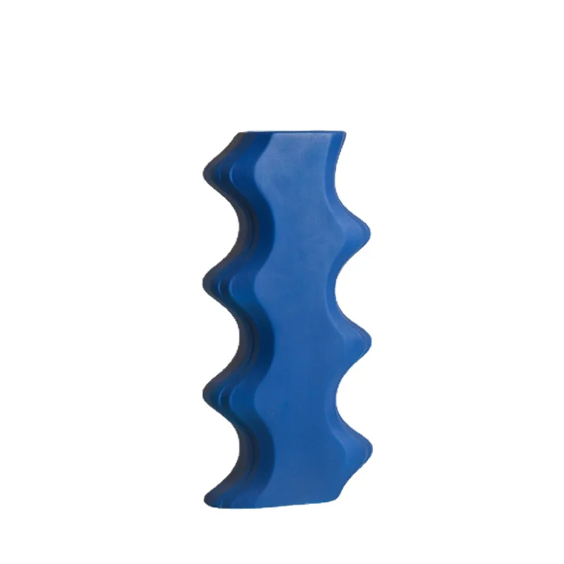 

Creative Luxury Vase Porcelain Nordic Vase Minimalist Decor Geometric Aesthetic Room Decor Office Desk Jarrones Vases BC50VS