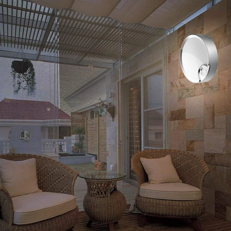 Ультраяркий светодиодный потолочный светильник с питанием от батарейки и