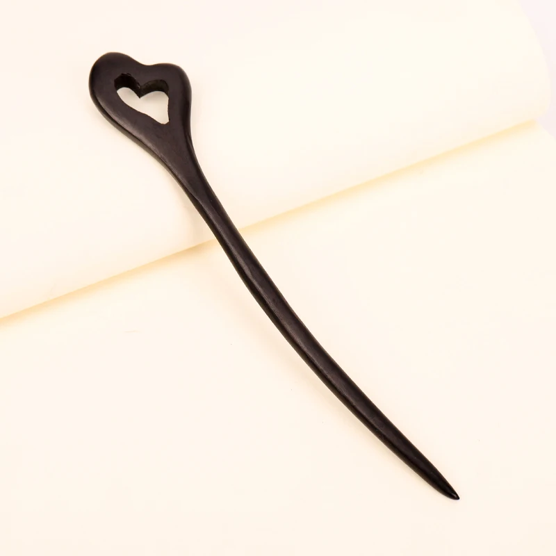

QIANJI Hairpin wood scorpion ancient style jewelry ancient classical hair accessories plate hair simple costume Hanfu headdress