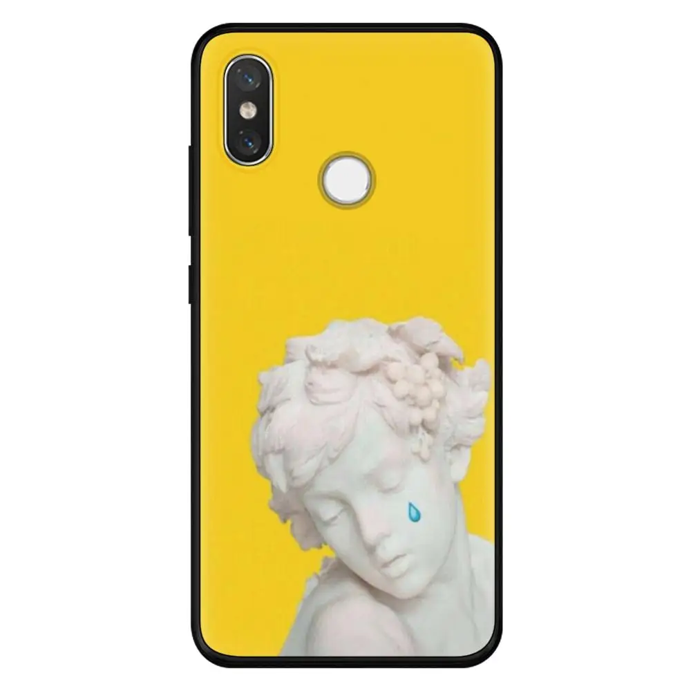 Скульптура необычный чехол s для спортивной камеры Xiao mi Red mi Note 7, 8, 8T 5 K20 S2 6 Plus Pro 7A 8A чехол для mi A3 8 Lite 9 9T Pro CC9 CC9e A1 A2 ТПУ