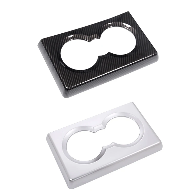 

Car Rear Drain cup Holder Decorative Frame Sticker For Alfa Romeo Giulia interior modification accessories