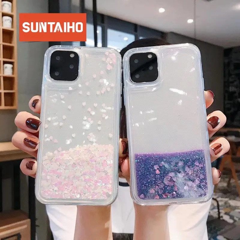 Чехол с динамической жидкостью и зыбучим песком для iPhone 11 Pro Max XR XS MAX 6 8 7 6splus чехол