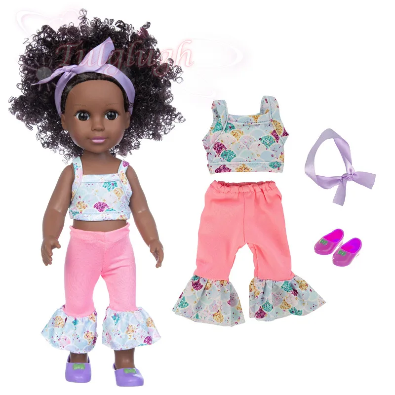 Кукла-реборн черная силиконовая 35 см | Игрушки и хобби