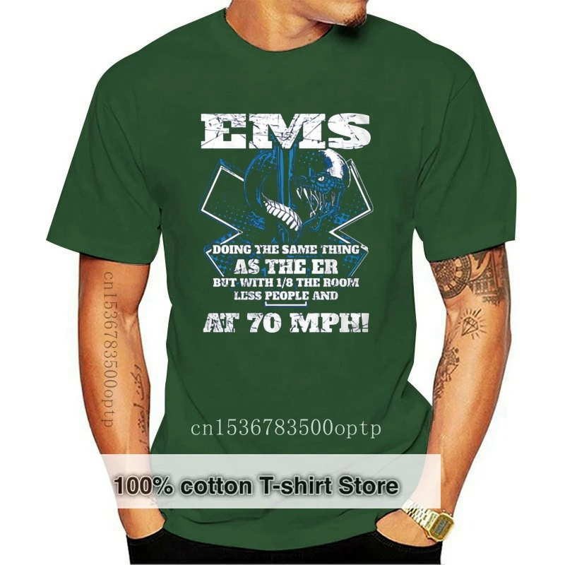 

EMS Doing The Same Thing As The Er But with 1/8 The Room Unisex T Shirt