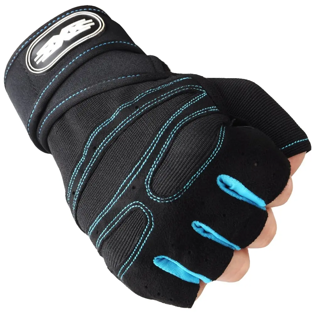 

Gym Gloves Fitness Weight Lifting Gloves 2021 NEWBody Building Training Sports Exercise Sport Workout Glove for Men Women M/L/XL