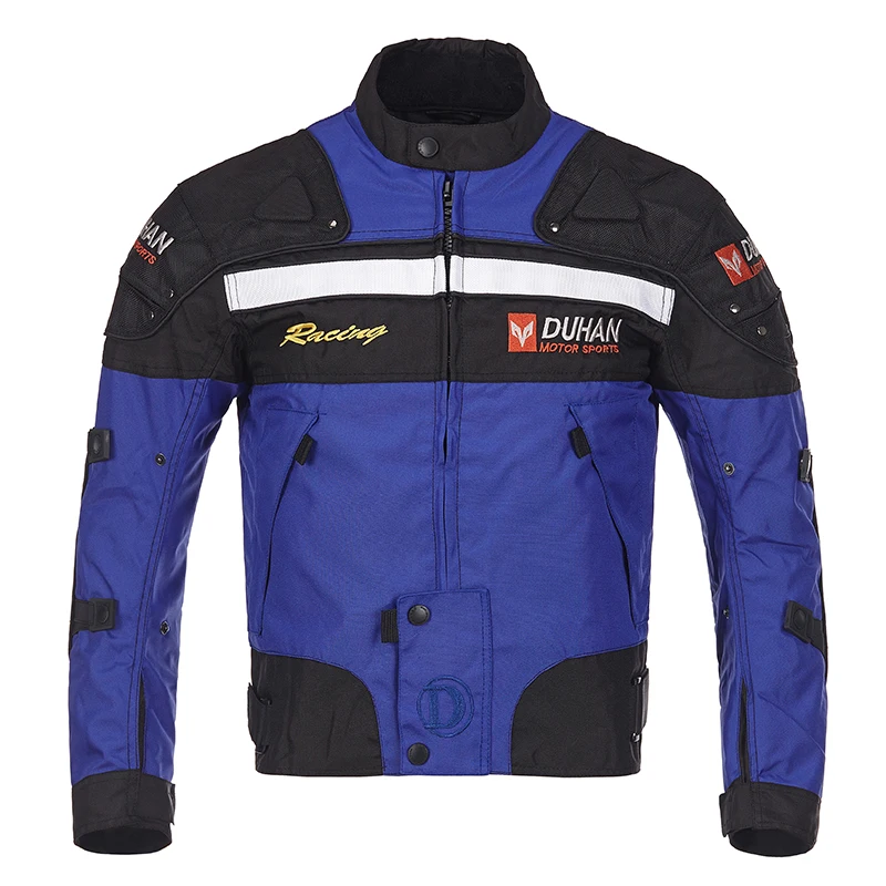 Мотоциклетные кожаные куртки модная мужская оксфордская ткань внедорожный