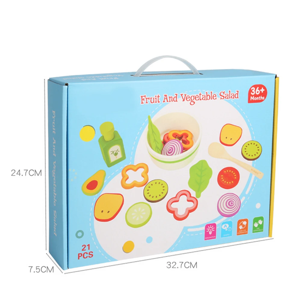 Приготовление салатов игрушки Классическая игра имитация кухонной резки