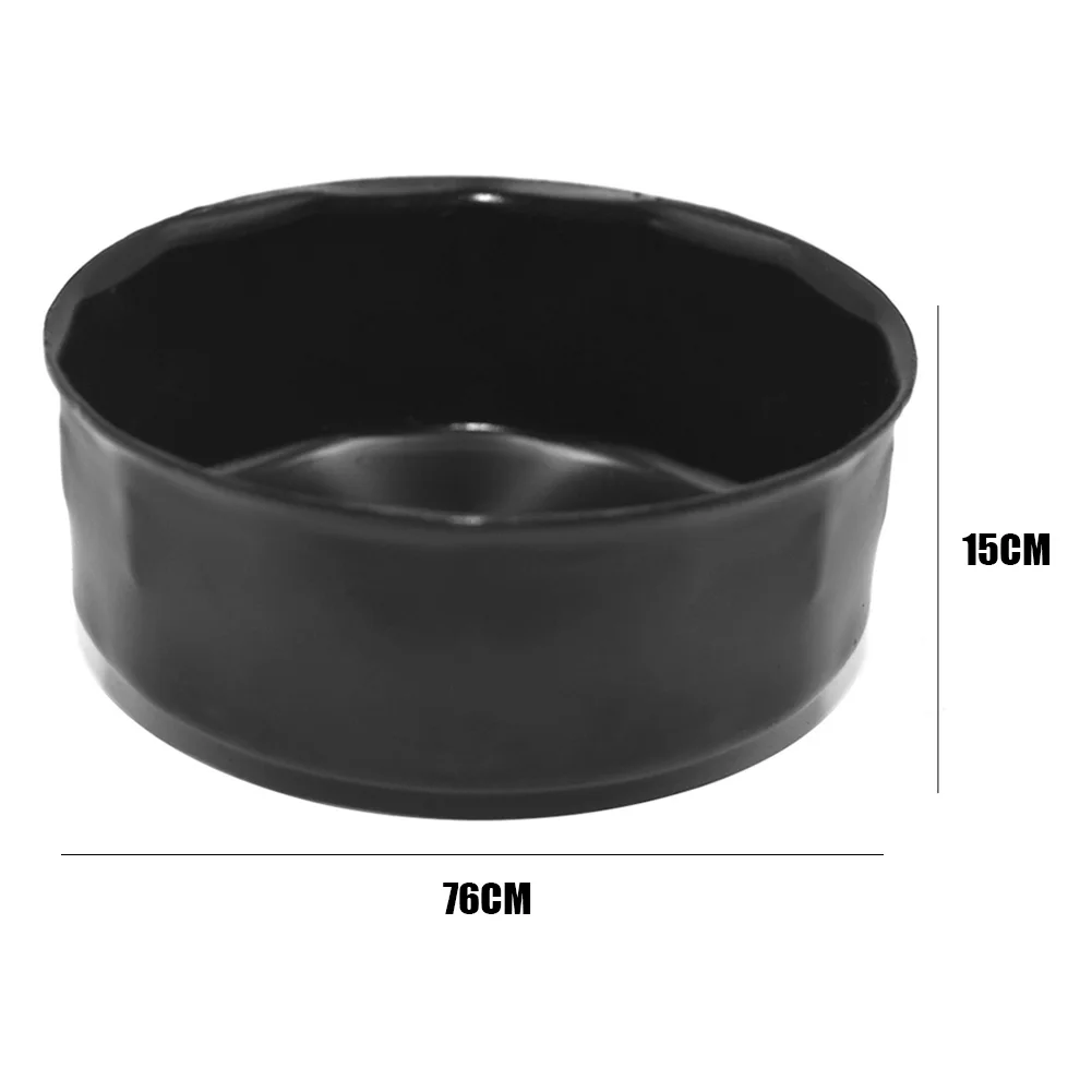 

for BMW AUDIUniversal Steel 76mm 15 Flutes Car Oil Filter Cap Type Wrench Remover Tool Fit 3/8" Drive Socket Accessories