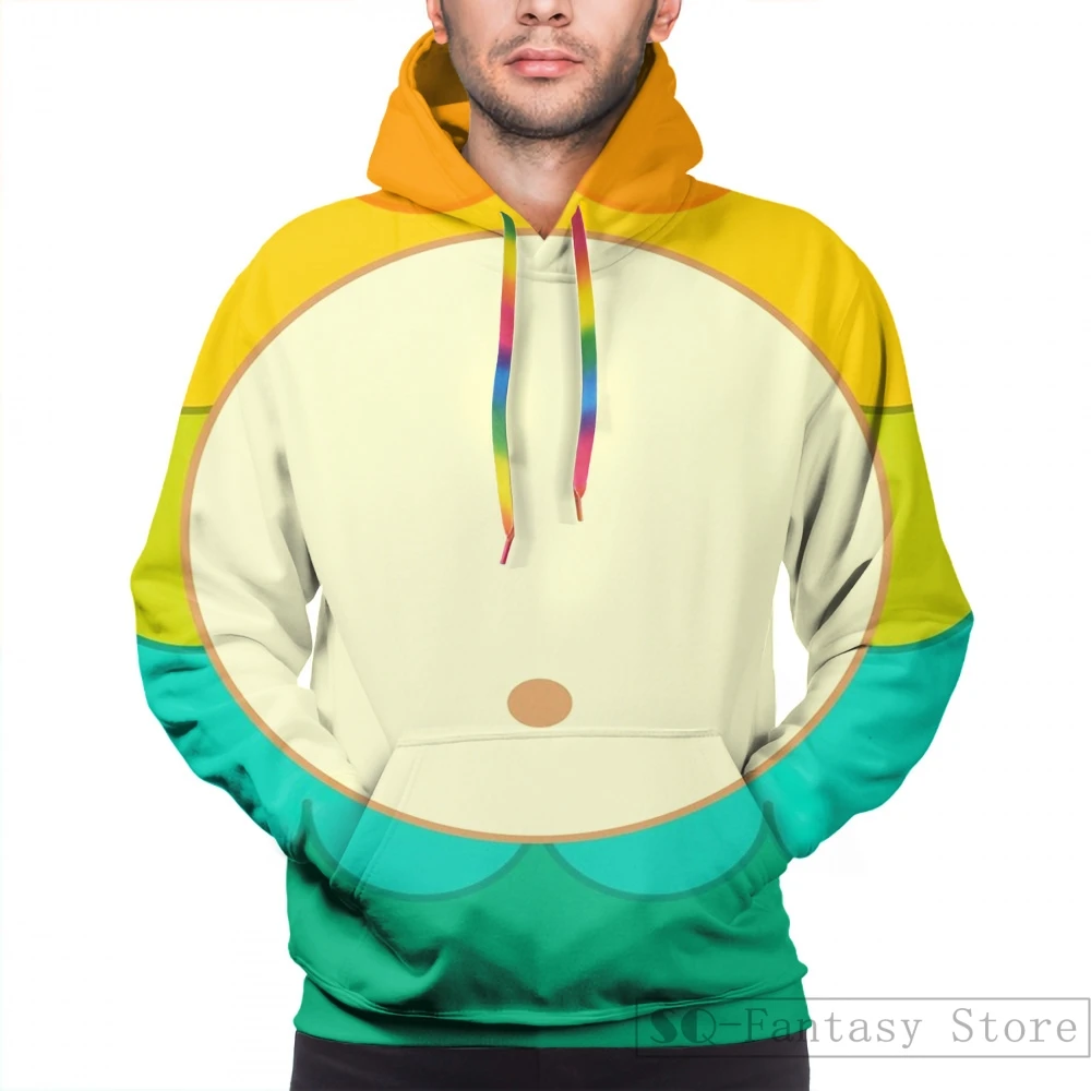 Женская Повседневная Толстовка с капюшоном и принтом | Мужская одежда