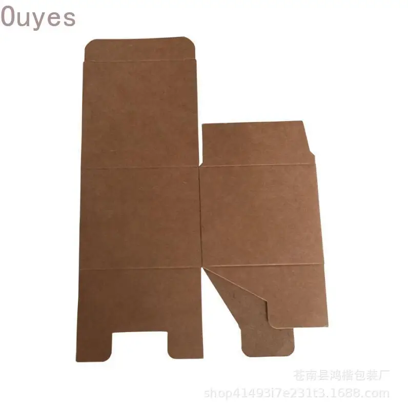 20 штук крафт бумага картонная коробка для упаковки DIY коричневая упаковка