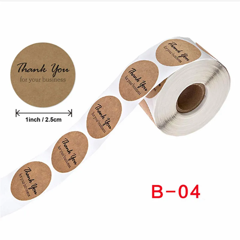 500 шт/рулон вечерние открытки Наклейки подарочные бирки на Рождество День