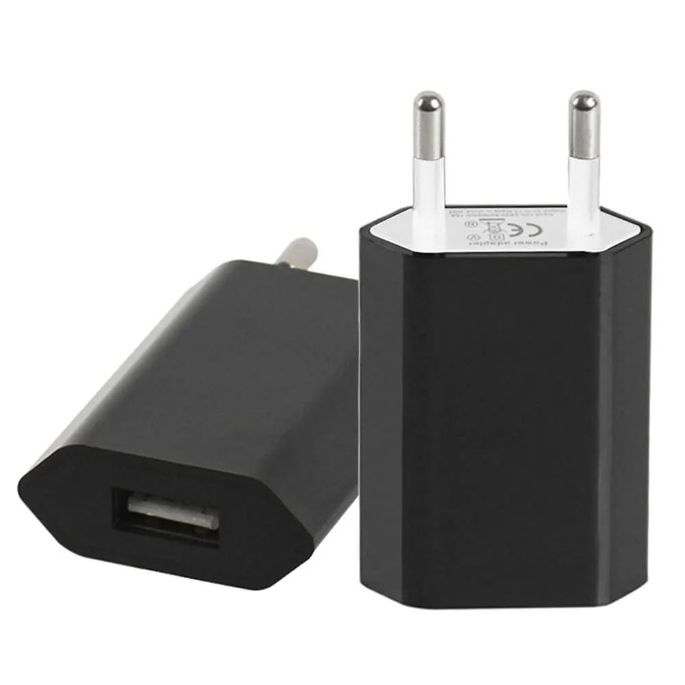 1 шт. портативное USB зарядное устройство для iphone samsung S7 Европейский адаптер