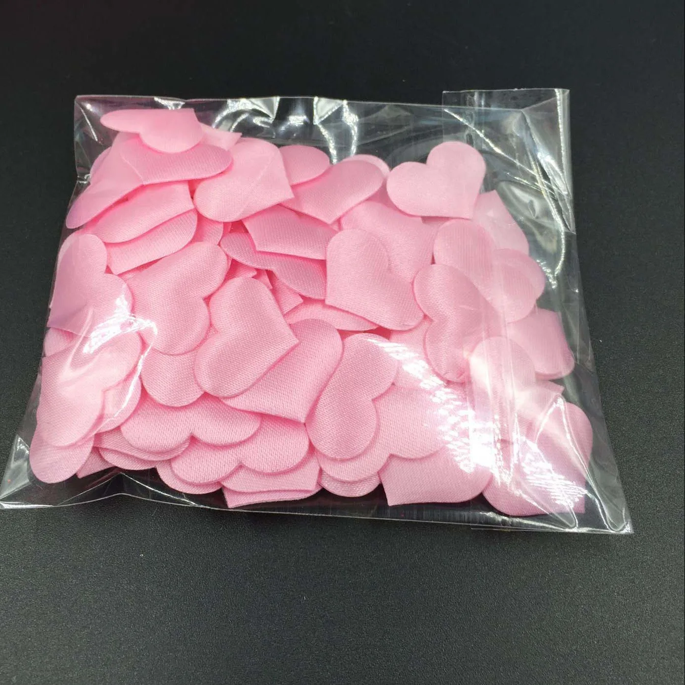 100 шт. золотисто красная романтическая губка атласная ткань искусственная