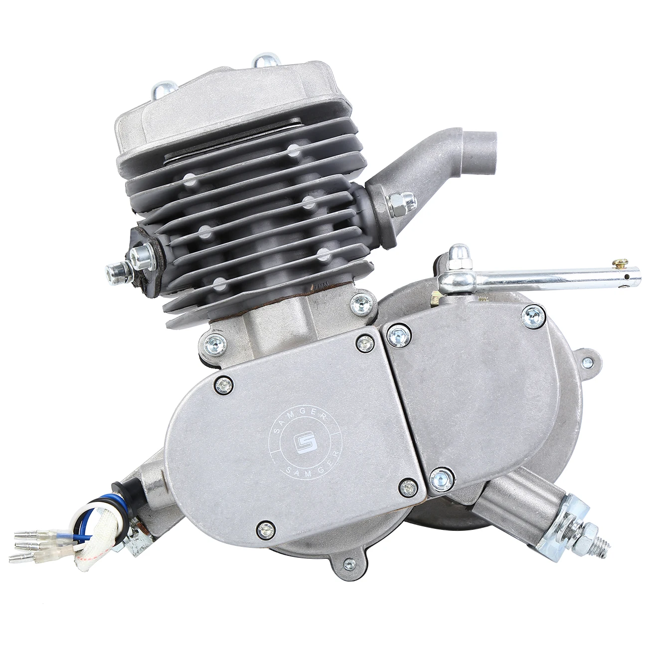 Samger 80cc велосипедный газовый двигатель комплект 2 тактный для DIY электрический