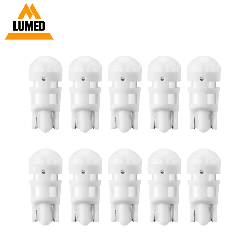

10pcs High Quality T10 W5W LED Car Interior Reading Dome Light Marker Lamp 168 194 LEDs Auto Wedge Parking Bulbs