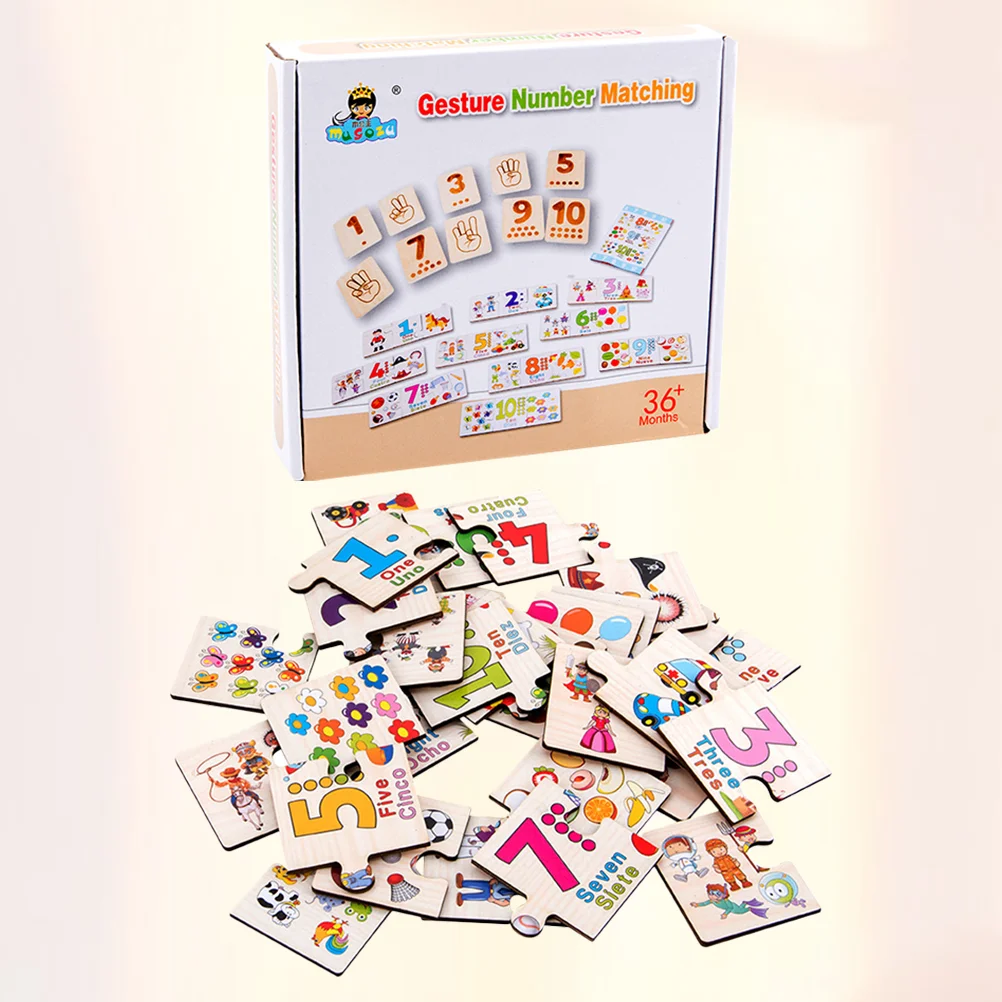 

1 Набор детских математических ранних искусственных головоломок для детей