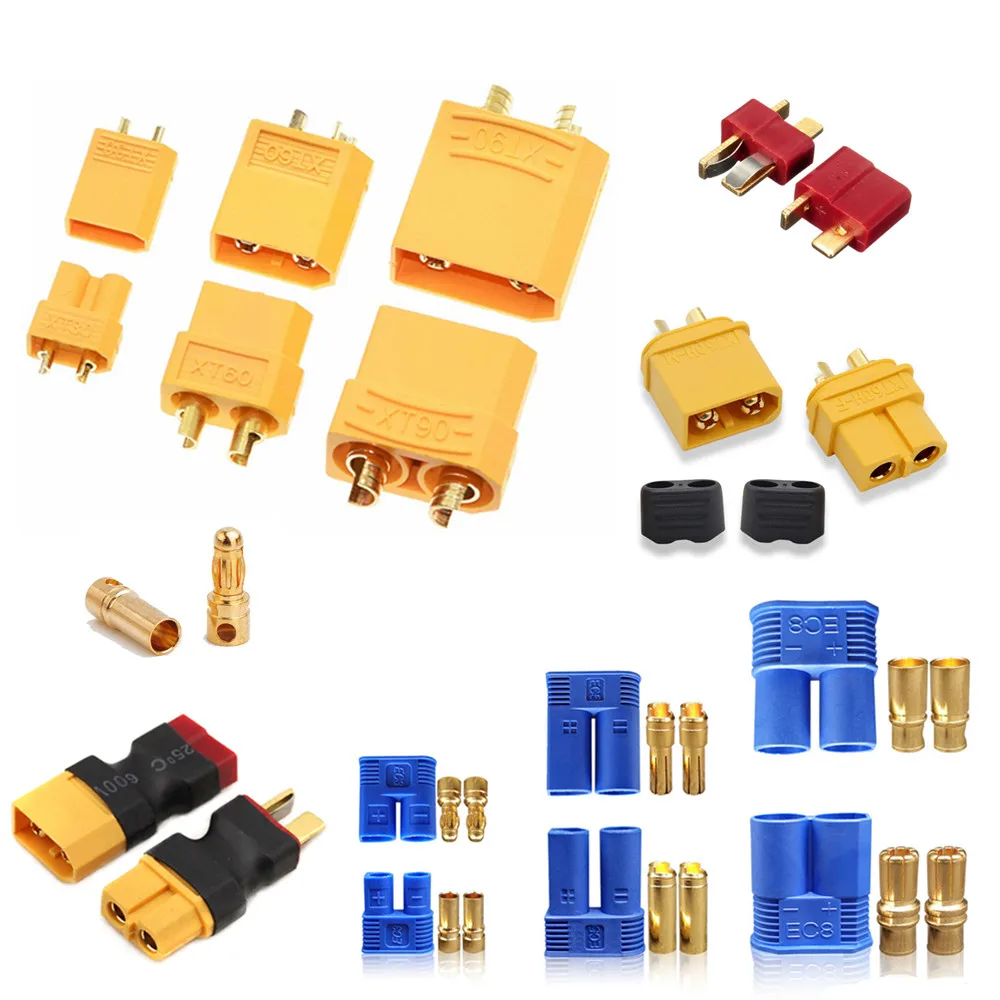 Штекер банановый XT30/XT60/XT60H/XT90/EC2/EC3/EC5/EC8 T 3 5 мм|Детали и аксессуары| |