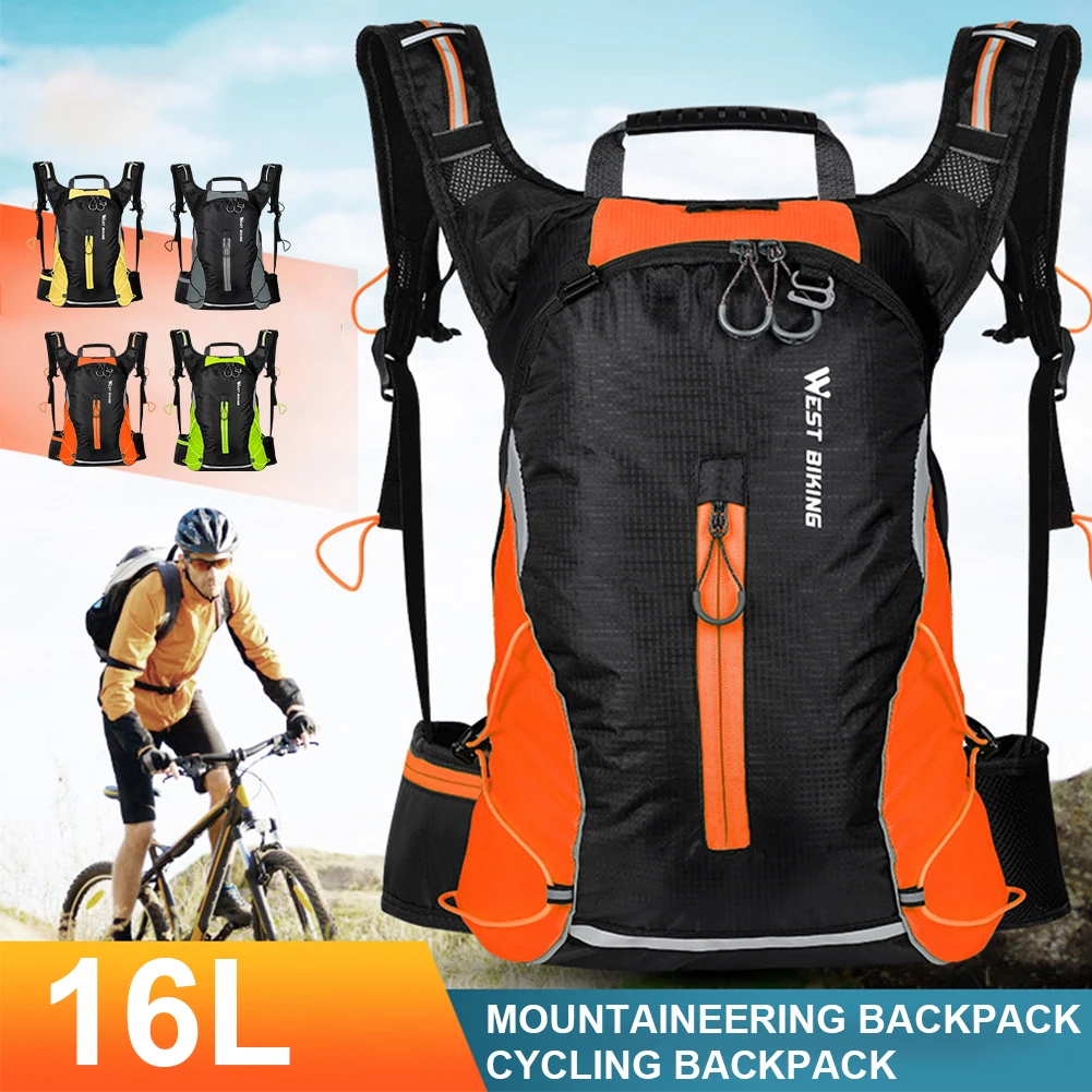

16L Anti-theft Mountaineering Waterproof Backpack Men Riding Sport Bags Outdoor Camping Travel Backpacks Climbing Hiking Bag New