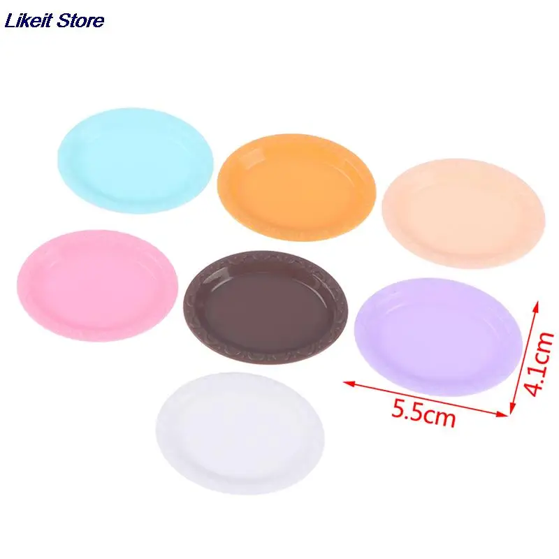 5 шт./лот искусственный кукольный домик миниатюрные блюда посуда подносы тарелки