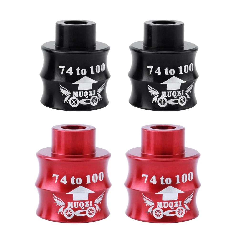 2Pcs Aluminum Alloy Road Bike Bicycle Hub Front Fork Barrel Shaft Side Cover Convert Adapter Disc Brake | Спорт и развлечения