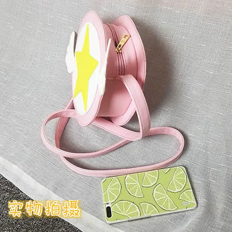 Card Captor Sakura сумка через плечо КИНОМОТО Аниме фигурки напечатанный рисунок с