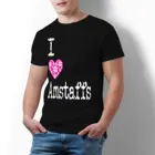 Футболка Amstaff Классическая забавная хлопковая Футболка с принтом Футболка с коротким рукавом мужская модель