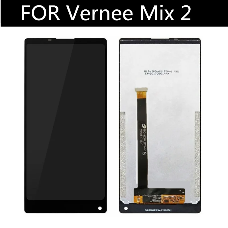 ЖК-дисплей для Vernee MIX 2 ЖК-дисплей+ сенсорный экран дигитайзер сборка запчасти аксессуар для Vernee MIX2 экран