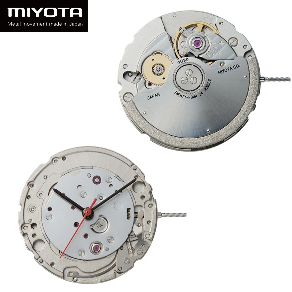 

Японские роскошные механические часы-скелетоны MIYOTA 9039, 24 Драгоценности, высококачественные фирменные часы с автоматическим механизмом, за...