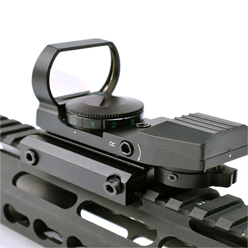 Тактический голографический прицел для отражения реакции красно зеленая точка 4