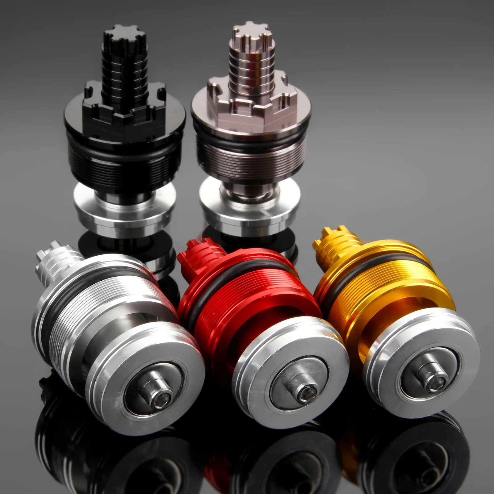 2 шт. 41 мм передняя амортизационная вилка на винте крышка крышки регулировщик