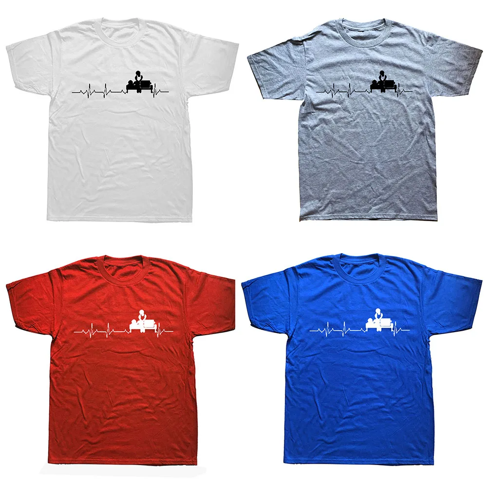 Футболка мужская хлопковая с коротким рукавом и надписью I Love Массаж|Мужские