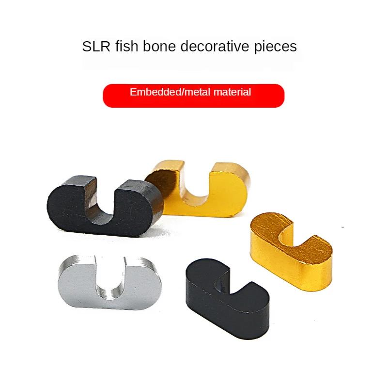 

Precision SLR Embedded Handguard Decoration Metal Handguard Positioning Decoration Black/Gold/Silver Tricolor