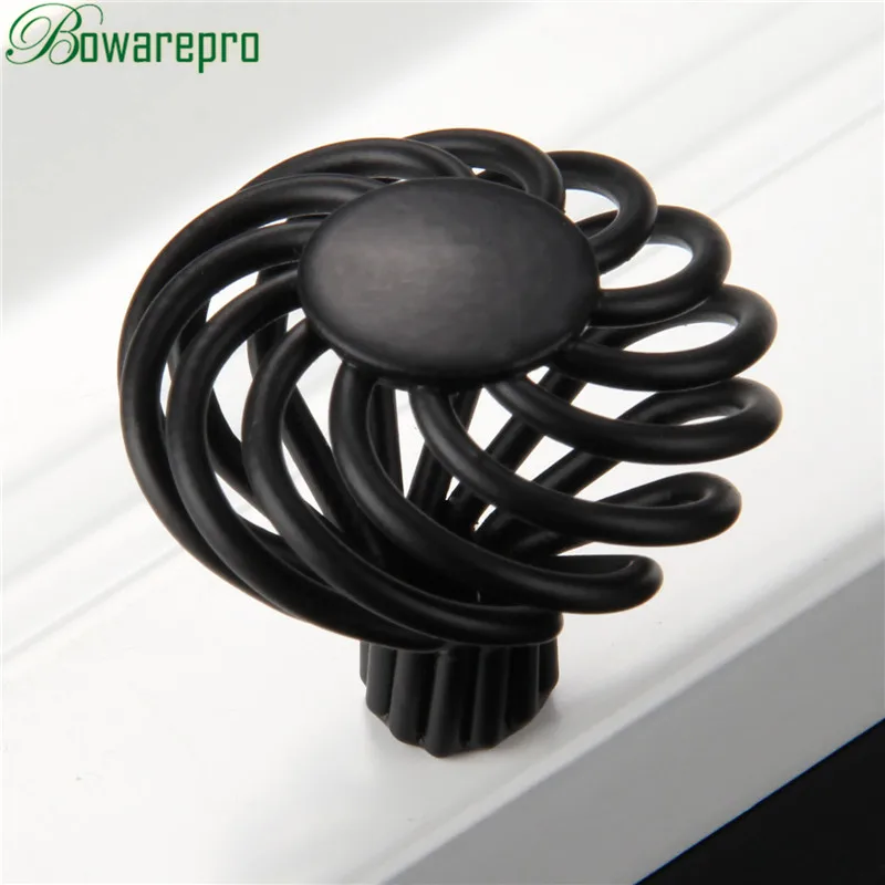 Антикварная круглая клетка Шкаф Кухонная ручка для дверцы выдвижного ящика