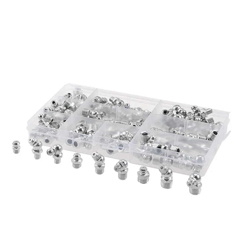 115 шт. Сталь ниппель масленки смазочный фитинги кабельные наконечники в наборе