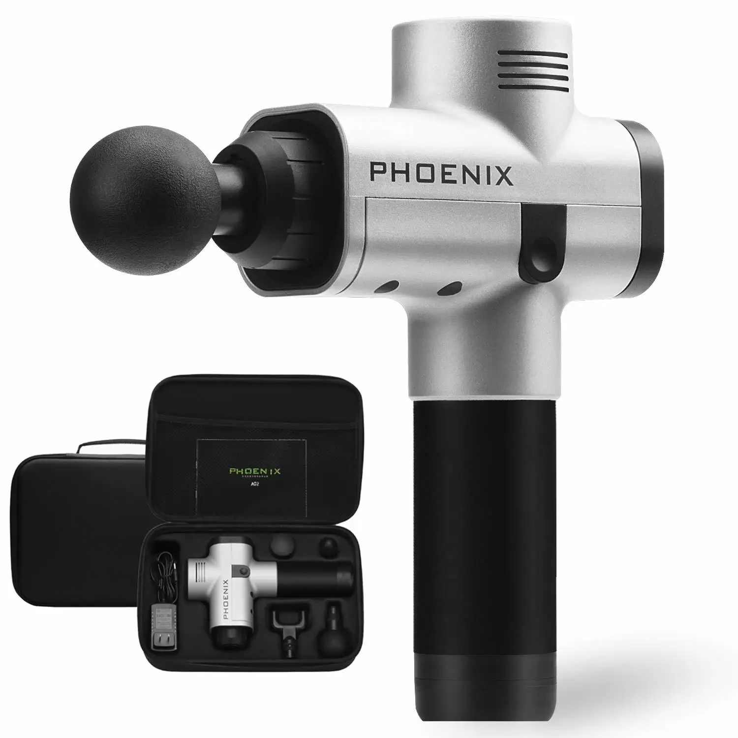 Оригинальный глубокий тканевый массажер пистолет мышечный Массажер терапия