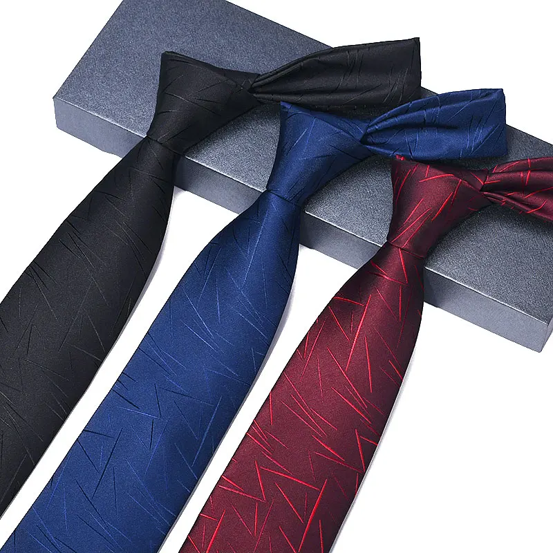 

2020 Designer New Fashion 8cm Ties for Men Irregular Twill Neckties Wedding Bridegroom Party Formal Suit Business with Gift Box